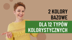 Kolory bazowe dla 12 typów urody